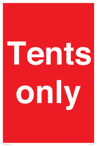 Tents only